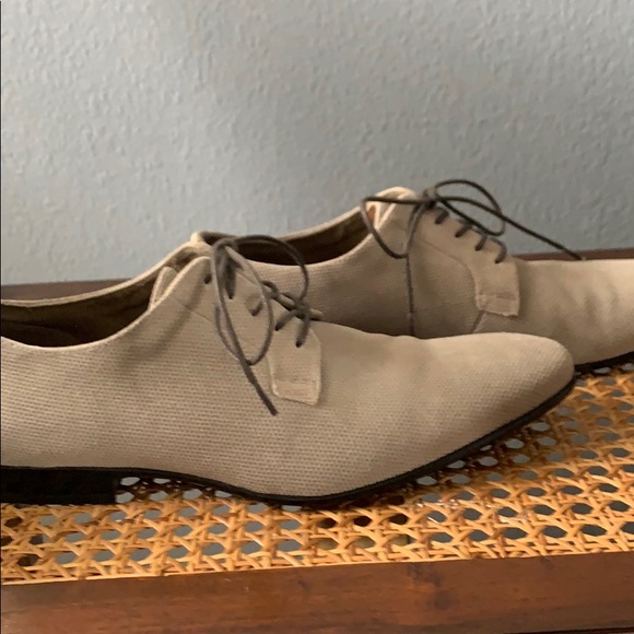 Grey suede shoes - Picture 5 of 7